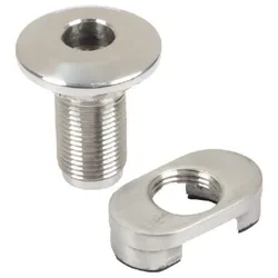 Fender Holder Receiver Silver 1/2´´ unisex