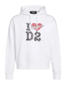 Sweatshirt Damen Weiß L,M,S,XS,XXS Damen - Dsquared2 - FashionsVida