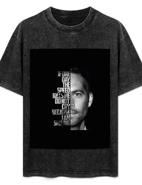 Paul Walker 2020 Tee Design T-Shirt Everyday Wear Basic Short Sleeve Top - Aliexpress - FashionsVida