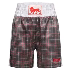 Short De Boxe Radstock White / Black / Red L