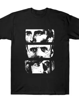 Psychos Anton Chigurh Silence of the lambs Horror movie Hannibal Gift t shirt Dr Lecter Scary Cannibal Graphic Clothes S-6XL - Aliexpress - FashionsVida