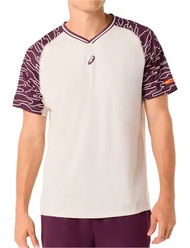 Padel court camiseta tenis manga corta hombre (XL) - Asics - FashionsVida