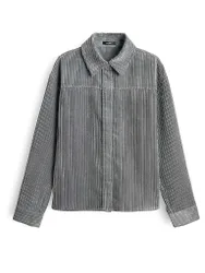 Overshirt FLANKY hellgrau 38 damen