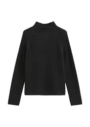 Pullover, LL, tand-Up Collar female