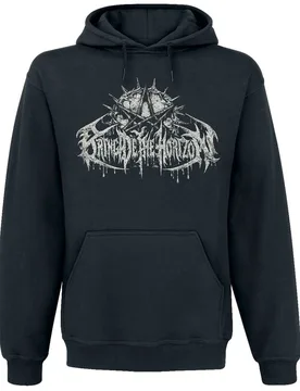 Kapuzenpullover - Concrete Logo - S bis 4XL - für Männer - Größe S - schwarz - EMP exklusives Merchandise! - Männer - male - Bring Me The Horizon - FashionsVida