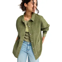 Chaqueta de mujer Kick Back Washed Cord