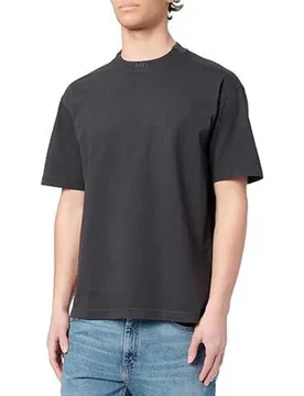 T-shirt à Manches Courtes Dye 10262477 Orange Black L - BOSS - FashionsVida