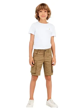 Pantaloni Corti Cargo Ryan Twibamgo Kelp 5 Anni - Name it - FashionsVida