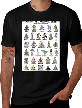 Art of the Christmas Tree T-Shirt man t shirts cotton T-Shirt - Aliexpress - FashionsVida