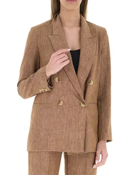 Blazer doppiopetto TABACCO L - VICOLO - FashionsVida
