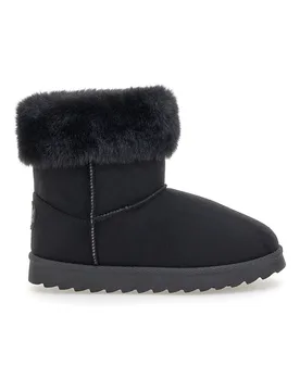 Stivaletti neri con risvolto in pelo PK1643A 30 - PITTARELLO LOVE - FashionsVida