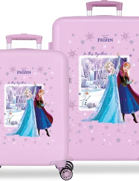 Juego de maletas 55-65 cm in this together abs rígida con capacidad de 91l - Disney - FashionsVida