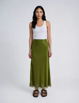 XL SATEEN SKIRT female - XL - FashionsVida