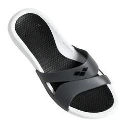 Nina Slides White / Dark Grey UK 5 Women