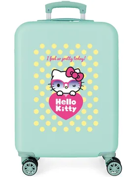 Maleta de cabina Hello Kitty Pretty Glasses rígida con capacidad de 34L - Personajes - FashionsVida