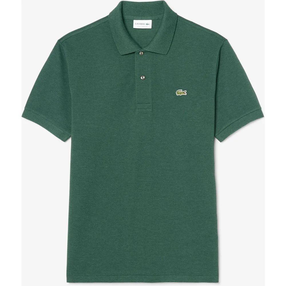 Polo de hombre jaspeado de corte clásico - Lacoste - FashionsVida