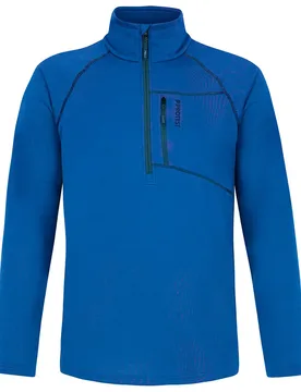 Sweat à Demi-zip Rekody Vibrant Blue L - Protest - FashionsVida