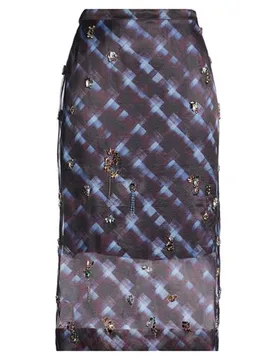 Midi-Rock Damen Dunkelviolett 40 Damen - Dries van noten - FashionsVida