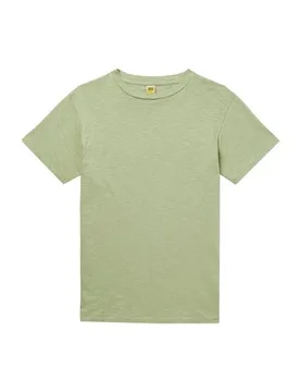 T-shirts Herren Säuregrün S Herren - Velva Sheen - FashionsVida