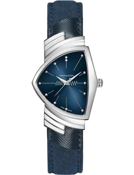 Reloj de hombre Ventura L de cuarzo H24411942 con correa de piel - Hamilton - FashionsVida
