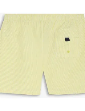 Bañador bermuda de hombre a rayas con bolsillo trasero - Scalpers - FashionsVida