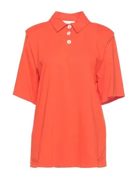 Solotre Polo Mujer Naranja 1 Mujer - Solotre - FashionsVida