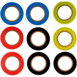 Pack 9 Cintas Aislantes 10 m