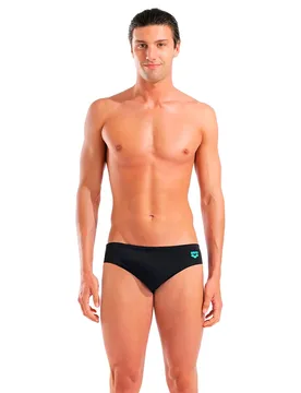 Placement Swim Swimming Brief Black / Black FR 85 Men - Arena - FashionsVida