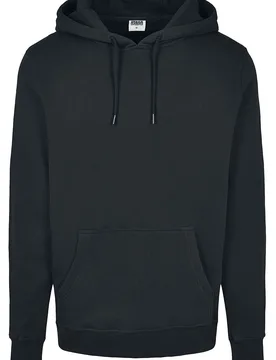 Kapuzenpullover - Organic Basic Hoody - 4XL bis 5XL - für Männer - Größe 4XL - schwarz - Männer - male - Urban classics - FashionsVida