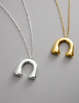 Brass With 18K Gold Long Chain U Necklace Women Jewelry Runway T Show Party Top Rare Boho Japan Souch Korea Fashion - Aliexpress - FashionsVida