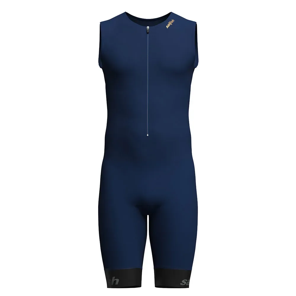 Trisuit A Maniche Corte Trisuit Perform 1 Dark Blue S - Sailfish - FashionsVida