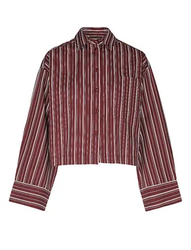 Bluse SLFASTHA dunkelrot 42 Damen - SELECTED FEMME - FashionsVida