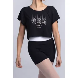 T-shirt à Manches Courtes Camtripun Black M