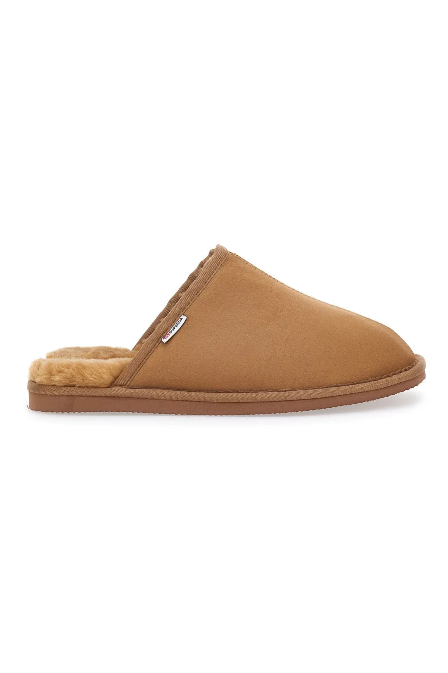 Pantofole Sabot Marroni con Pelo 64876 40 - Superga - FashionsVida
