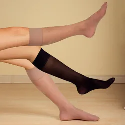 Damen Stützkniestrümpfe 3-er Set