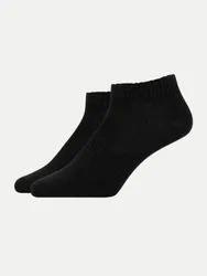 Sneakersocken Quarter Schwarz 35-38