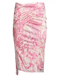 Falda midi Mujer Marfil 36 Mujer
