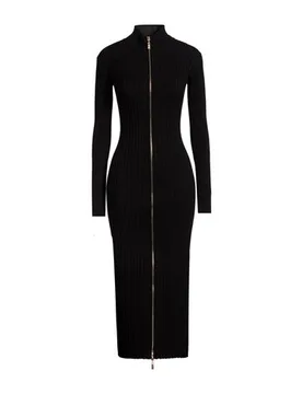 Midi-Kleid Damen Schwarz S,XS,XXS Damen - Just cavalli - FashionsVida