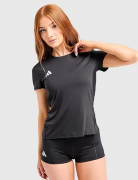 Adizero T-Shirt - Damen, Schwarz - female - Size: XS - Adidas - FashionsVida