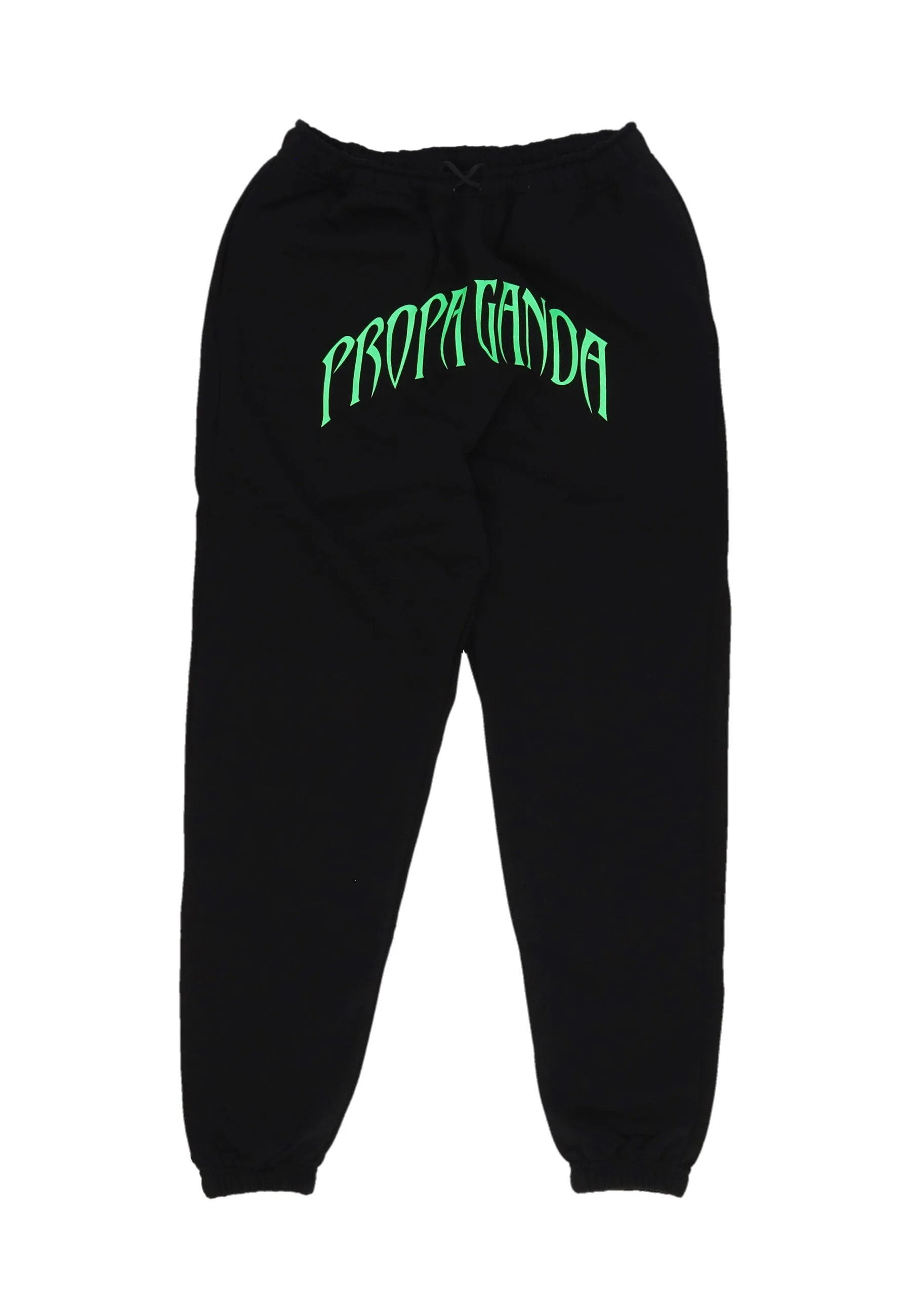 Pantalone Tuta Felpato Uomo Triangle Panther Sweatpant Black - Propaganda - FashionsVida