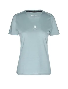 T-shirt fonctionnel Ubic Wool bleu clair L - Millet - FashionsVida