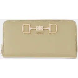Cartera Janie liso mediana con cremallera