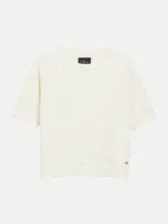 BLACK LABEL Strickpullover Weiß 46
