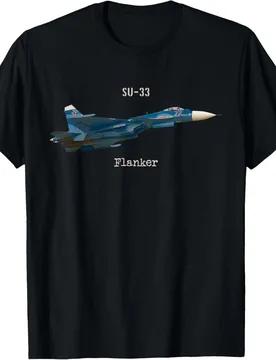Soviet Russia Aircraft SU-33 Flanker T-Shirt Short Sleeve Casual 100% Cotton T Shirt - Aliexpress - FashionsVida
