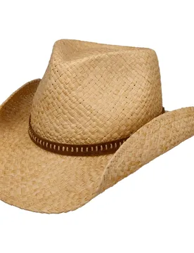 Fair Oaks Western Straw Hat by - nature - Female - Size: XL (60-61 cm) - Stetson - FashionsVida