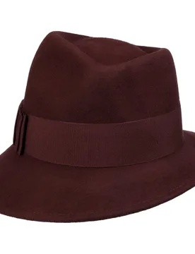 Asym Women´s Hat by - bordeaux - Unisex - Size: One Size - Lierys - FashionsVida