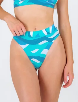 Braga de bikini culotte estampada - Río de Sol - FashionsVida
