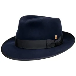 Marcelo Bogart Wool Felt Hat Zechbauer by - navy - Female - Size: 56 cm