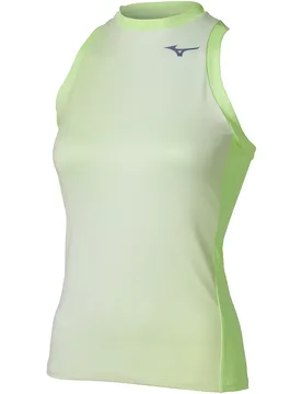 Tennis Sleeveless T-shirt Lime Pulp M - Mizuno - FashionsVida