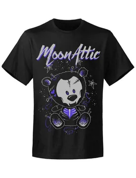 Gothic T-Shirt - Skelly Bear - S bis M - für Männer - Größe S - schwarz - Männer - male - Moon Attic - FashionsVida
